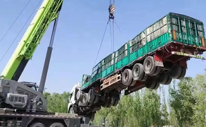 焉耆道路脱困救援案例